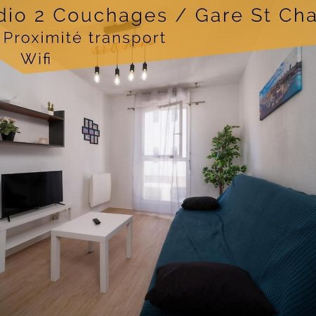 Appartement Tout Equipe A 5 Min De La Gare St Charles Marseilles Buitenkant foto